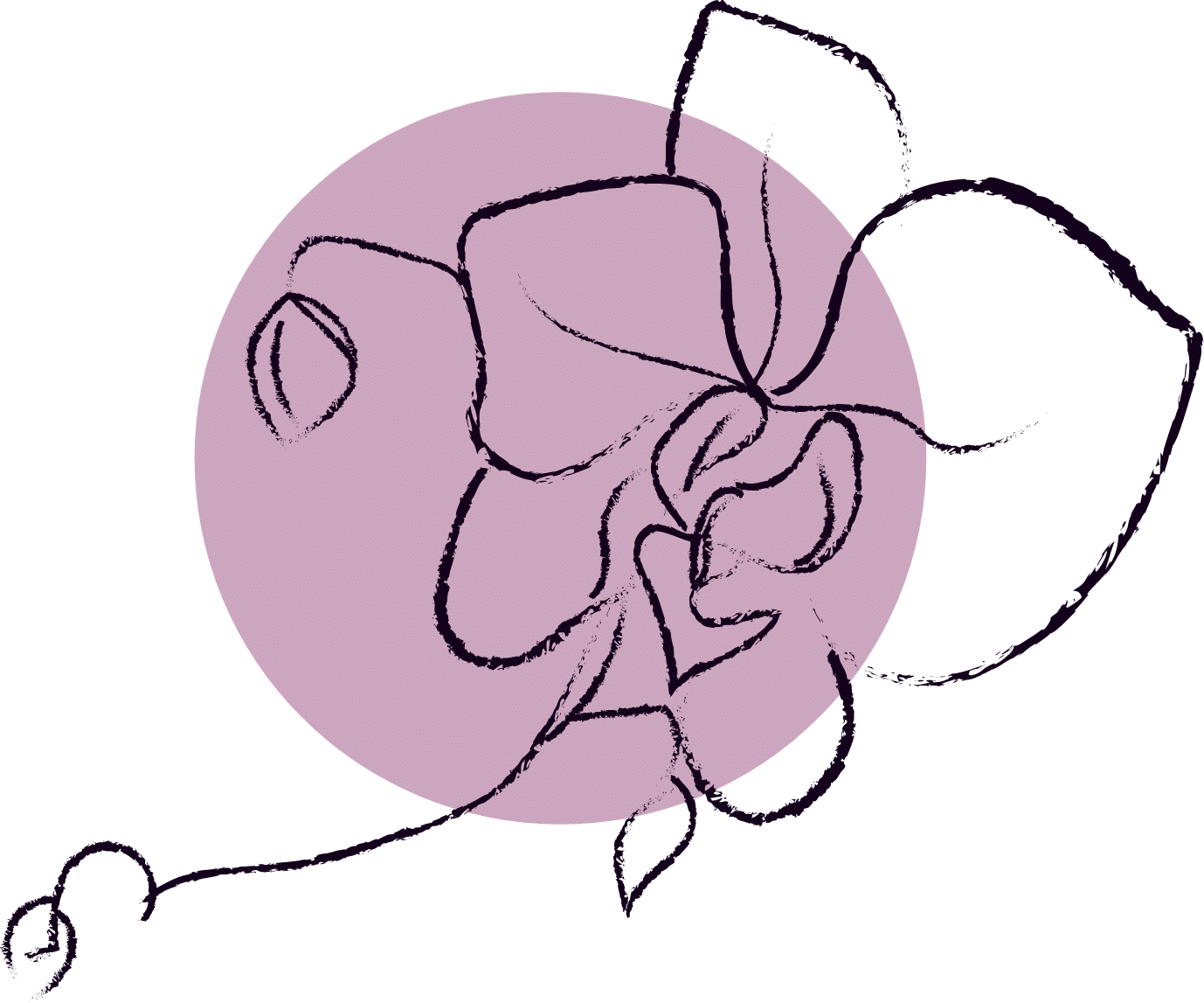 bigger circle flower 1